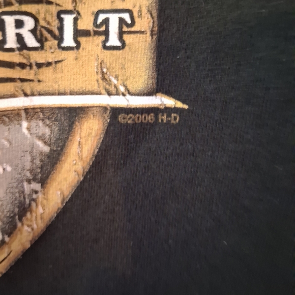 Vintage 2006 Harley-Davidson Black Graphic Tee Seattle Wa. - Picture 5 of 5